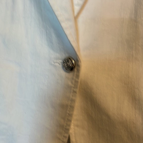 Inc international concepts white denim jacket size XL Petite - Picture 5 of 9